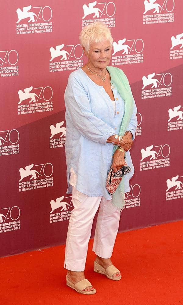 Judi Dench en Filomena Premier.  Crédito de la foto: Getty Images.