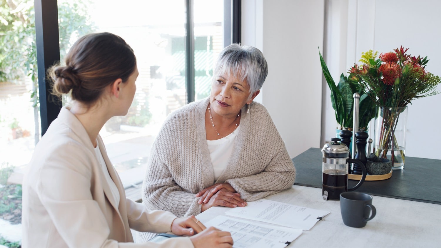 Líquido en los pulmones de los ancianos