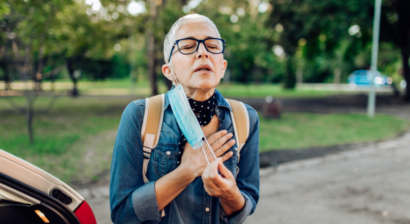 Líquido en los pulmones de los ancianos